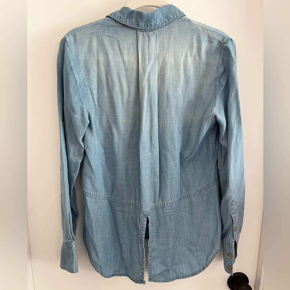 Cloth & Stone denim button down - Picture 2 of 3